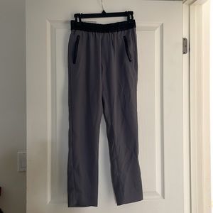 Banana Republic Faux Leather Grey Pants Sz 0P